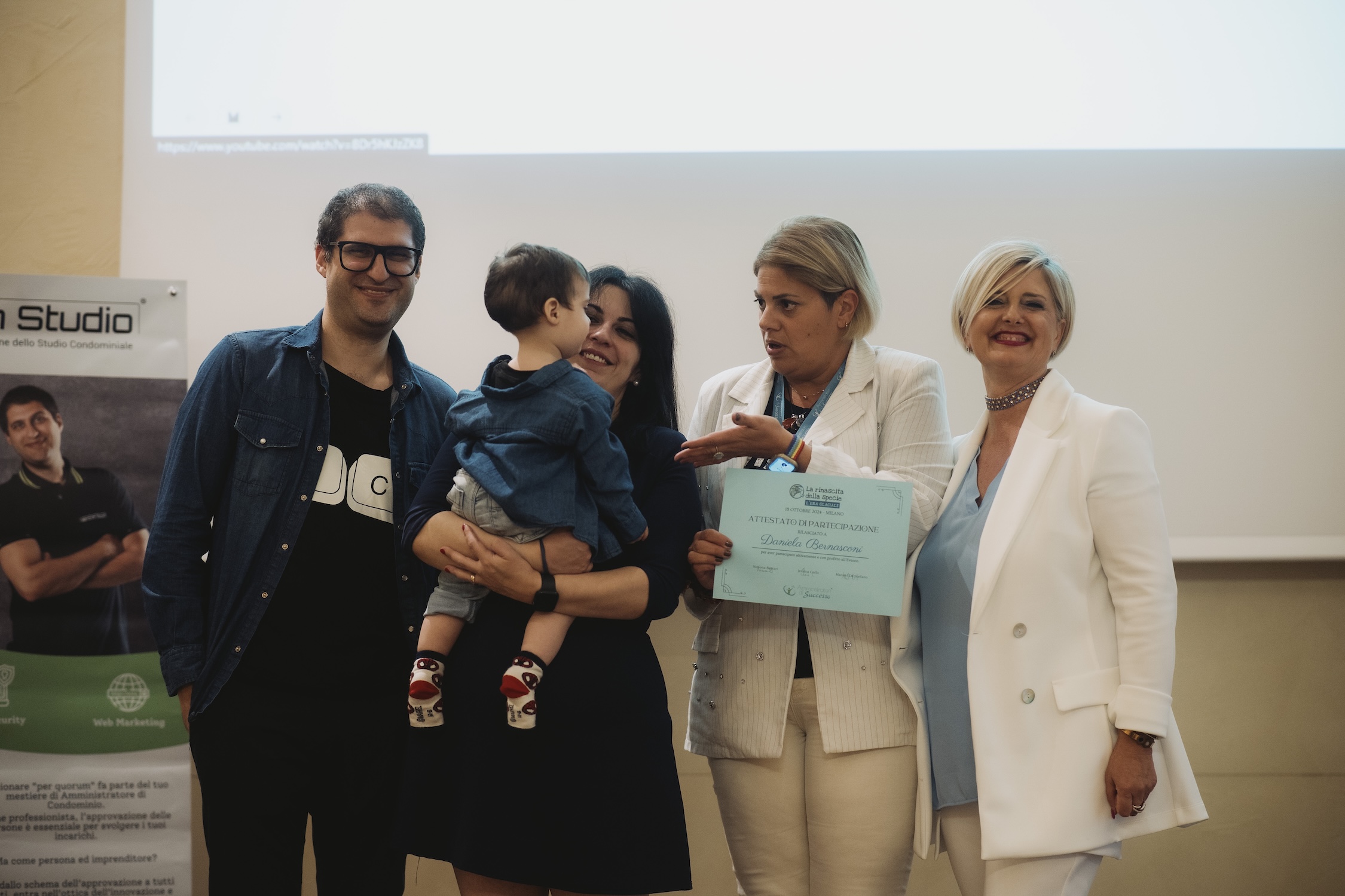 Premiazione Amministratori di Successo® La Rinascita della specie - Milano